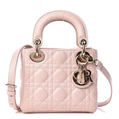 baby pink lady dior bag|christian dior pink bag.